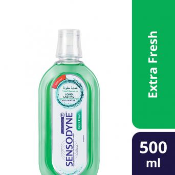 Sensodyne Extra Fresh Mouthwash, 500ml