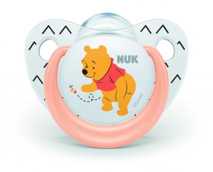 Nuk Disney Winnie the Pooh Trendline Silicone Soother 6-18M, 2's