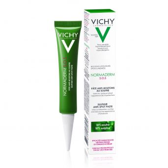 Vichy Normaderm Phytosolution S.O.S Anti-Spot Paste 10% Sulphur 20ml