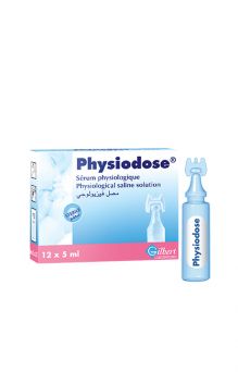 Physiological saline solution for baby's eyes and nose
