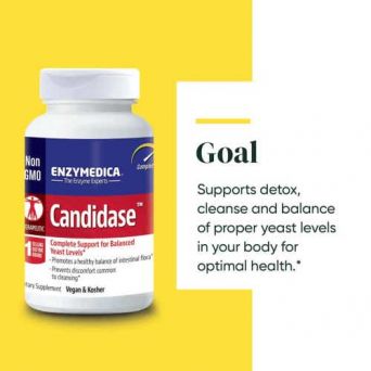 Natural candida cleanse supplement by Enzymedica