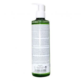 Isdin Everclean Purifying Gel 240ml ingredients and usage instructions on back label