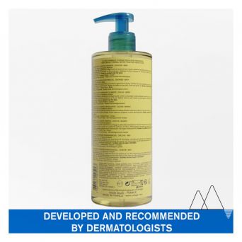 Uriage Xemose Cleansing Oil 500ml pump bottle for daily face and body cleansing