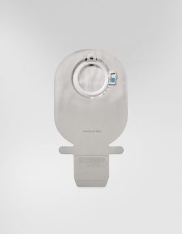 SenSura Mio Click  - 2 piece system - open bag - maxi- opaque -  with circle filter 430- with window - coupling 50mm - Reference# 11452
