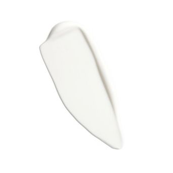 Smooth white cream swatch of Institut Esthederm No Sun sunscreen