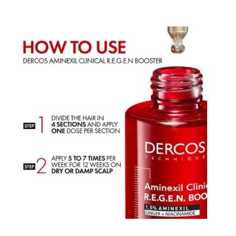 Vichy Dercos Regen Booster Hair Renewing Serum 90 ml