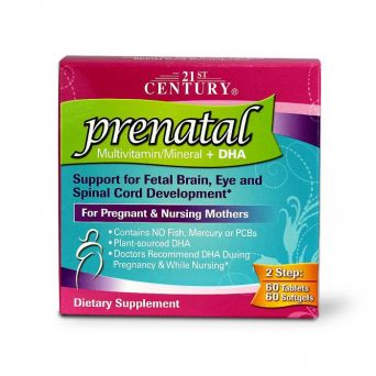 Prenatal DHA supplement for brain and eye development