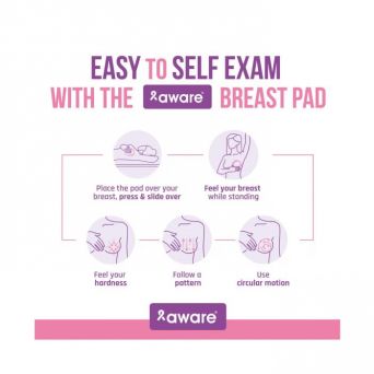 Biomerica Aware Breast Self Exam Pad