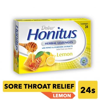 Dabur Honitus Herbal Lozenges Lemon