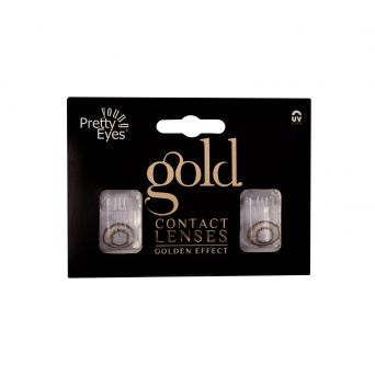 Young Pretty Eyes Contact Lenses Monthly Gold - 1 pair