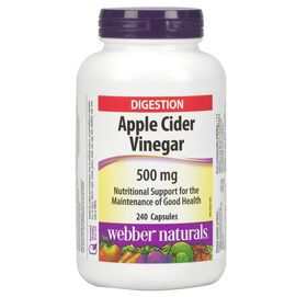 Apple Cider Vinegar 500mg Capsule 240's