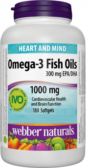 Salmon & Fish Oils 1000mg Softgel 180's