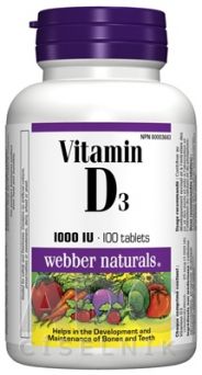 Vitamin D3 1000iu 100's