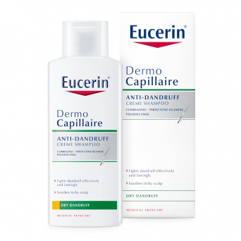 Eucerin DermoCapillaire Anti-Dandruff Cream Shampoo 250ml