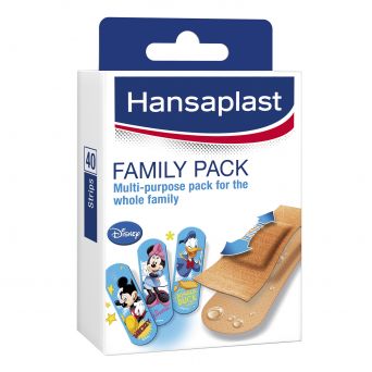 Hansaplast Disney Family Pack Multi-Purpose Plasters, 40 Strips