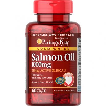 Puritan's Pride Salmon Oil Softgels