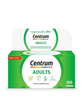 CENTRUM ADULT TABLET 100'S
