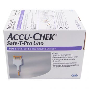 Roche Accu-Chek Safe T-Pro Uno Lancets 200 pcs 