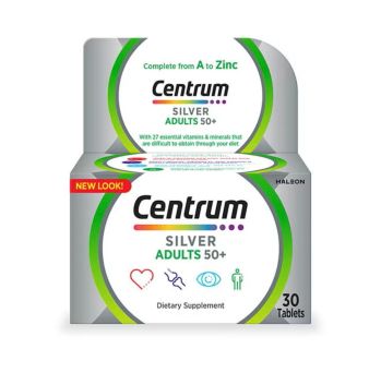 Centrum Silver Adult 50+ Tablet 30'S