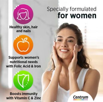 Centrum Women Tablet 30's 25% Off