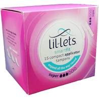 Lil-Lets Applicator Super Tampon 15's
