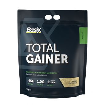 Basix Total Gainer Vanilla Whip 15lb