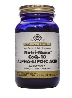 Nutri-Nano CoQ-10 Alpha Lipoic Acid 60 Softgels