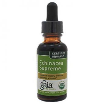 Gaia Herbs Echinacea Supreme, Certified Organic 1 ounce