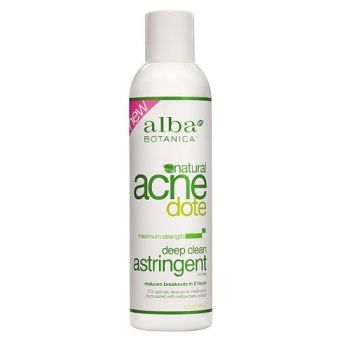 Alba Botanica Acnedote Maximum Strength Deep Clean Astringent, 6 Ounce