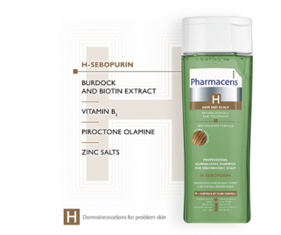 Pharmaceris H Sebo Purin Shampoo For Oily hair 250 ml