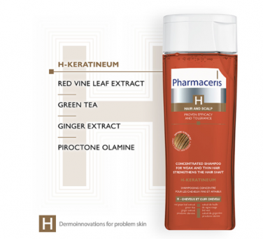 Pharmaceris H Keratineum Shampoo For Weak Hair 250 ml