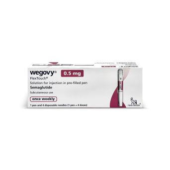 Wegovy 0.5mg Flextouch Pre-Filled Pen + 4 Needles