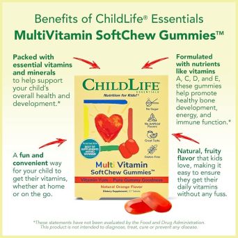 Sugar-free soft chewable multivitamin supporting immune function, energy metabolism, bones and teeth