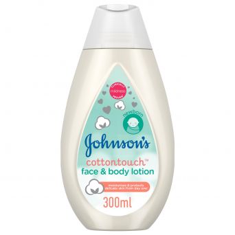 Johnson's Newborn Baby Face & Body Lotion - Cottontouch, 300ml