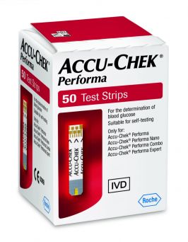Accu-Chek Performa Glucose Strip 50's