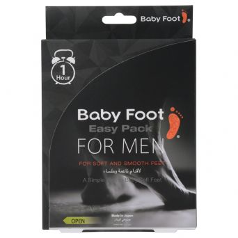 Baby Foot Easy Pack For Men 1 Hour Foot Mask
