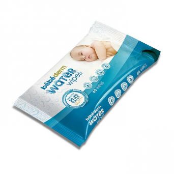 778.1000757 Bebederm Baby Water Wipes 60's