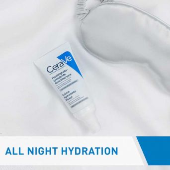 Hydrating night cream with hyaluronic acid and ceramides
