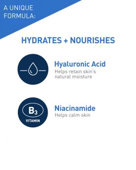 Hand moisturizer with hyaluronic acid and ceramides