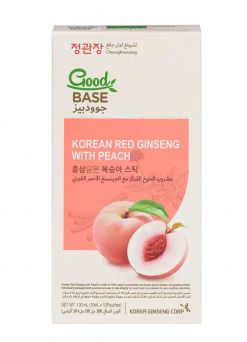 Cheongkwanjang Good Base Korean Red Ginseng With Peach 10ml X 30 Pouches