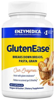 Enzymedica Glutenease 60 Capsules