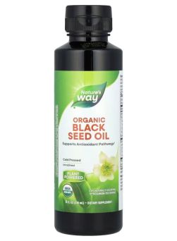 Nature's Way Organic Black Seed Oil 8 Fl Oz (236 ml)