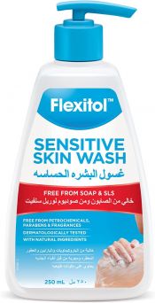 Flexitol Sensitive Skin Wash 250ml