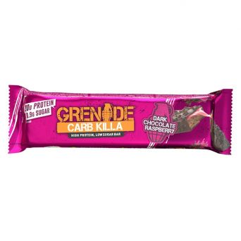 Grenade Carb Killa Bar Dark Chocolate Raspberry 60g