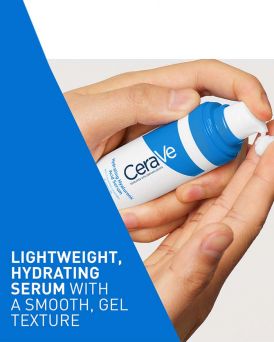 Lightweight gel cream serum with ceramides and HA