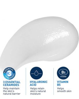 Cerave facial serum with 24h hydration for dry skin