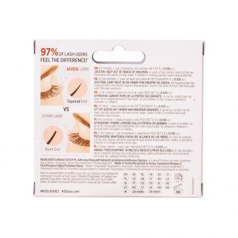Kiss So Wispy Tapered Lash Collection Ksw03C