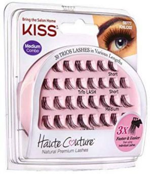 Kiss Tapered End Trio Lash Medium Khlc02