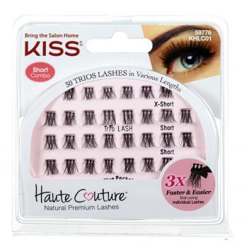 Kiss Tapered End Trio Lash Short Khlc01