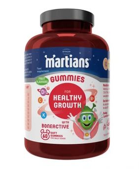 Martians Gummies For Healthy Growth with BoneActive 60'S